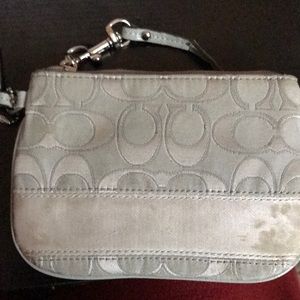 Used COACH wristlet